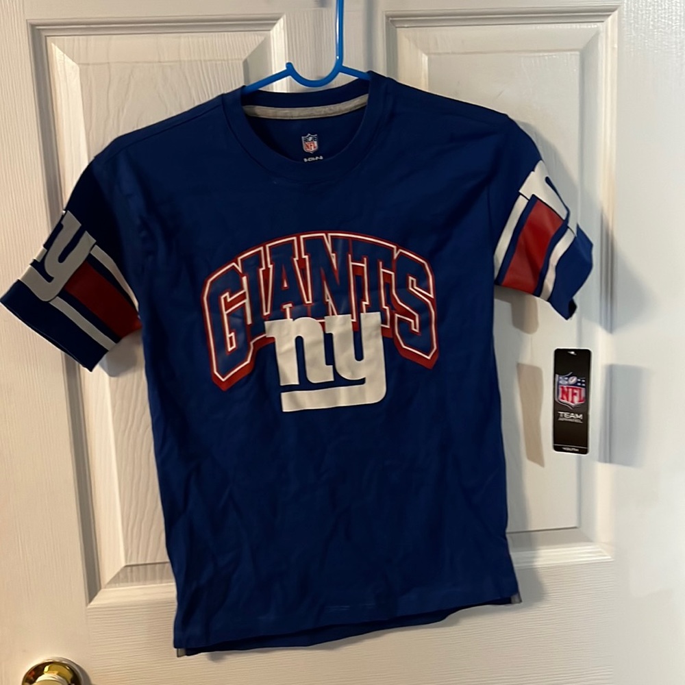 NFL Team Apparel Kids Small 8 NY Giants Jersey